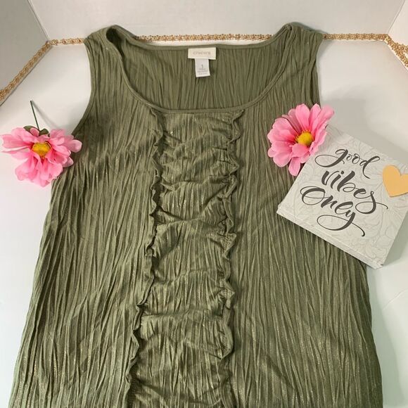 Chico’s sleeveless  blouse - Picture 1 of 5